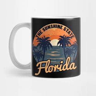 Florida Sunset Throwback Classic Mug